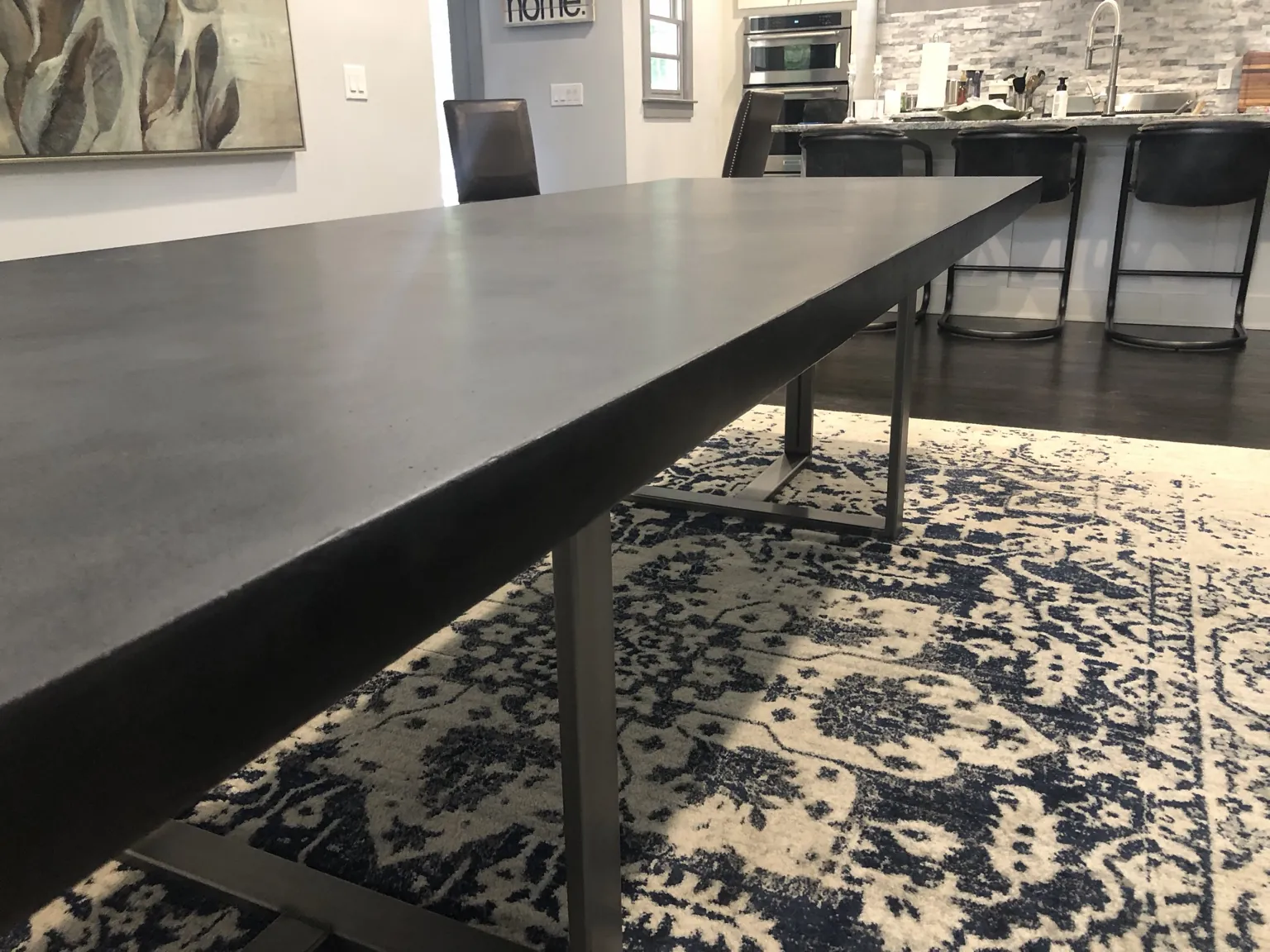 Custom furniture project by Coastal Concrete Studio